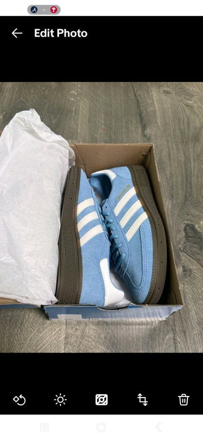 New Adidas Handball Size 5 Spezial J Light Blue JI2902