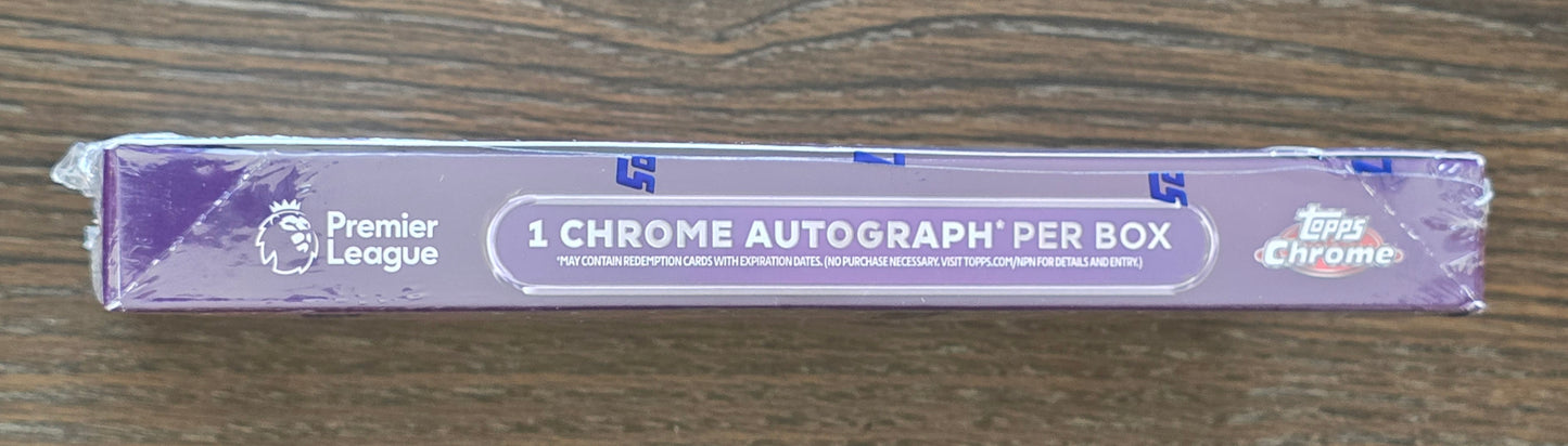 2026 Topps Chrome Premier League - Soccer Hobby Box