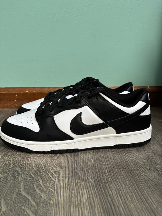 New Size 13 Men's Nike Dunk Low Retro Shoe '80s Color Block Panda DD1391-100