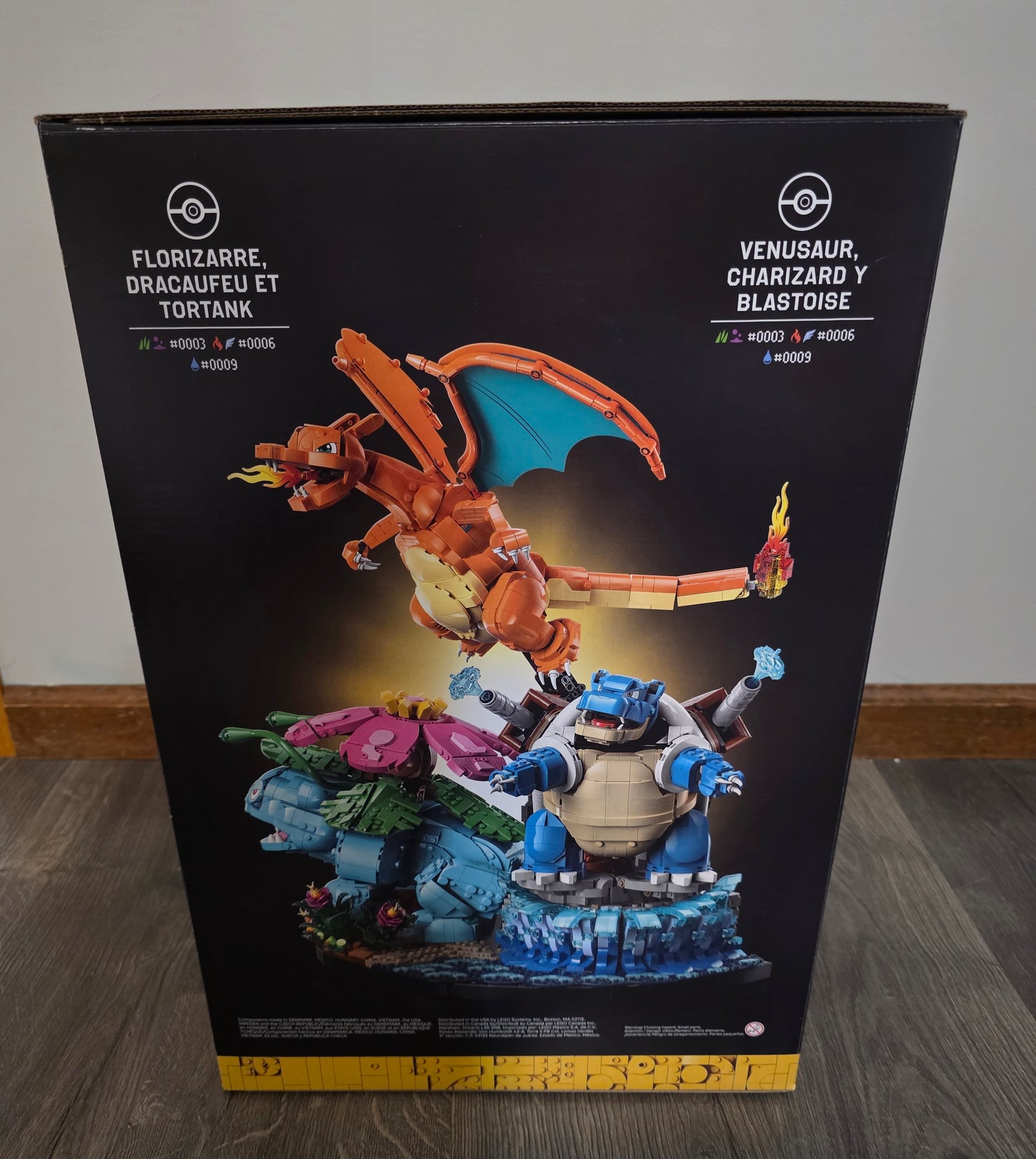 LEGO Pokemon Venusaur, Charizard, and Blastoise 72153 - BRAND NEW