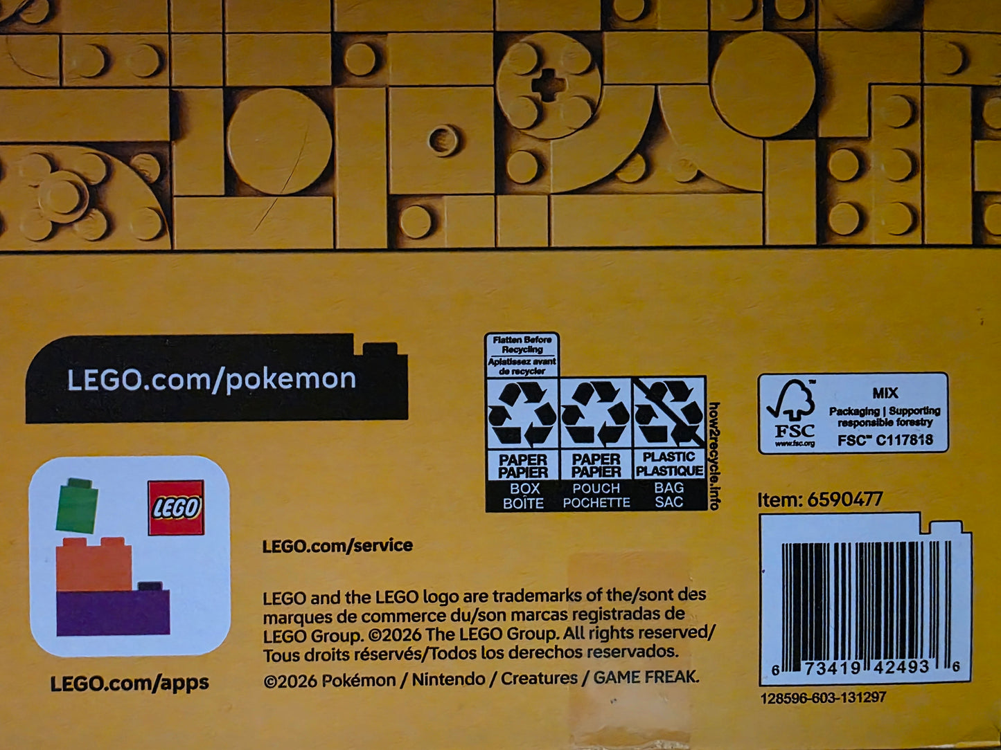 LEGO Pokemon Venusaur, Charizard, and Blastoise 72153 - BRAND NEW