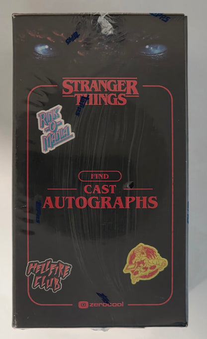 Stranger Things ZeroCool Trading Card Box – Factory Sealed, Find Exclusive Parallels! 2022