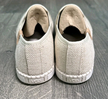 Size 9 UGG Women's Luciah Flats Woven Round Toe Heel T167