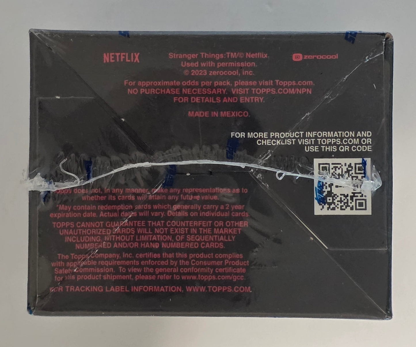 Stranger Things ZeroCool Trading Card Box – Factory Sealed, Find Exclusive Parallels! 2022