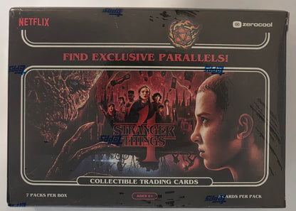 Stranger Things ZeroCool Trading Card Box – Factory Sealed, Find Exclusive Parallels! 2022