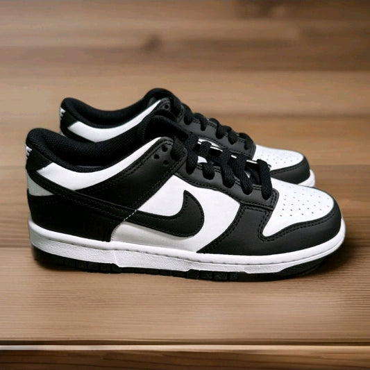 Nike Dunk Low GS Panda Size 5Y CW1590-100 Fashion Shoes