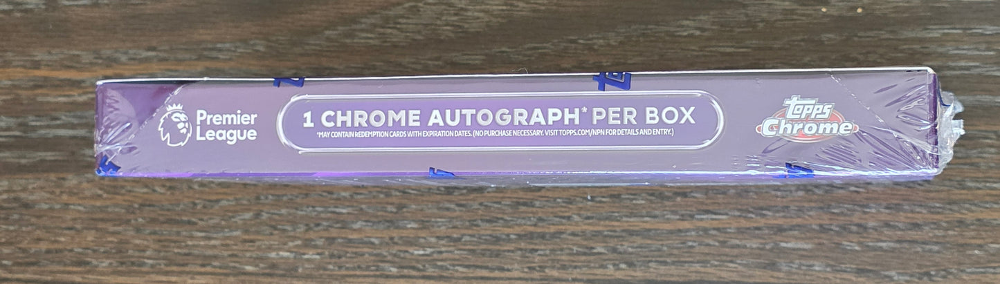 2026 Topps Chrome Premier League - Soccer Hobby Box