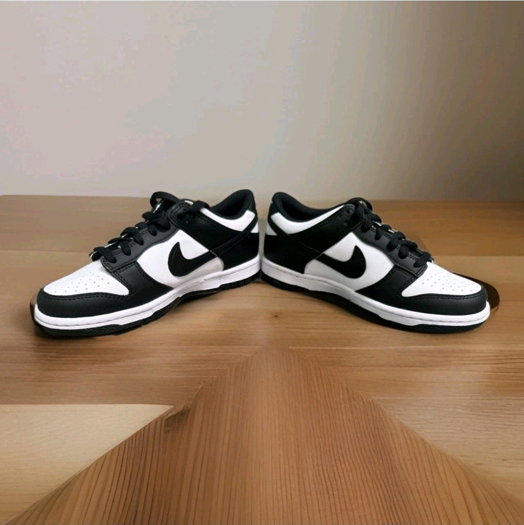 Nike Dunk Low GS Panda Size 5Y CW1590-100 Fashion Shoes