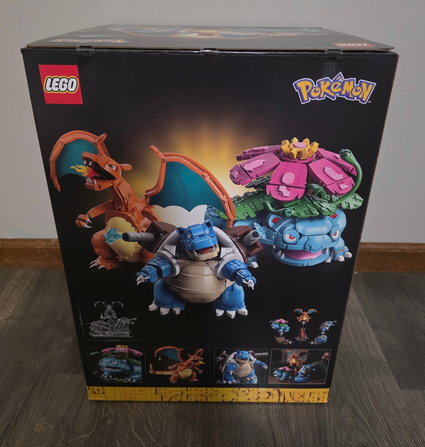 LEGO Pokemon Venusaur, Charizard, and Blastoise 72153 - BRAND NEW