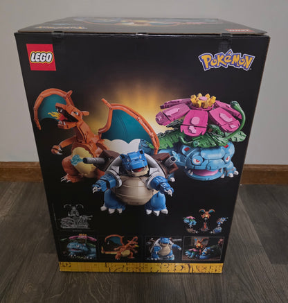 LEGO Pokemon Venusaur, Charizard, and Blastoise 72153 - BRAND NEW