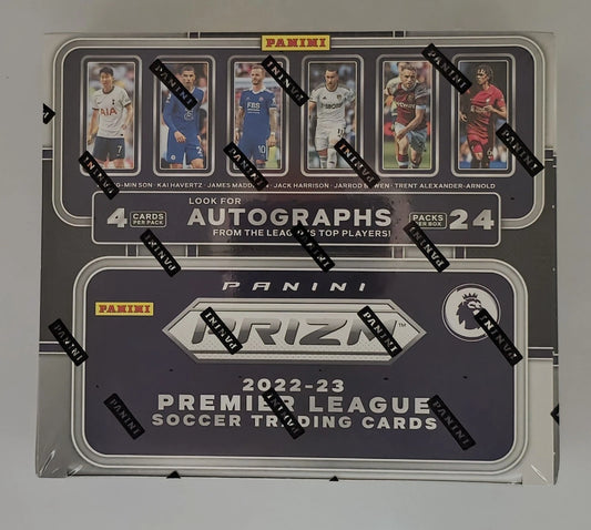2022/23 Panini Prizm Premier League EPL Soccer Retail Box