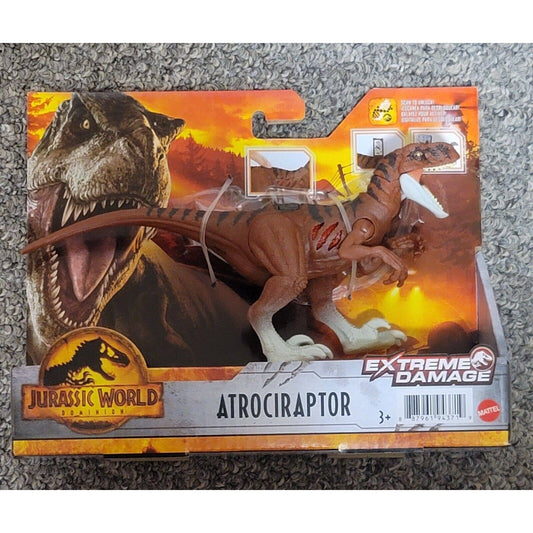 Jurassic World Dominion Extreme Damage Dinosaur Atrociraptor