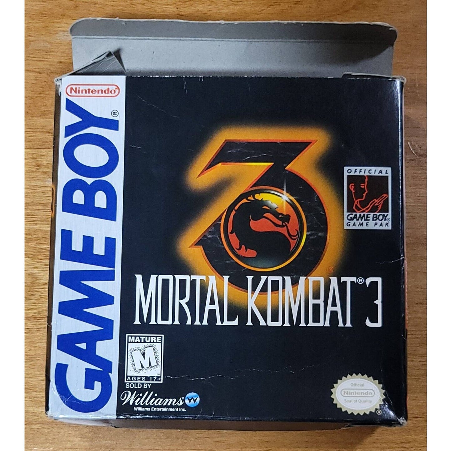 Mortal Kombat 3 Nintendo Game Boy Complete Tested