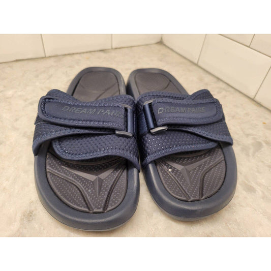 DREAM PAIRS Size 9 Women's Summer Adjustable Athletic Slide Sandals Arch Support
